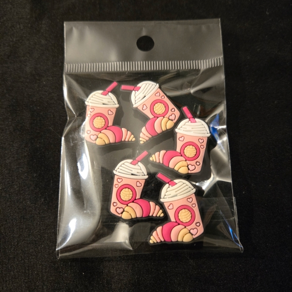 5pc Silicone Beads
